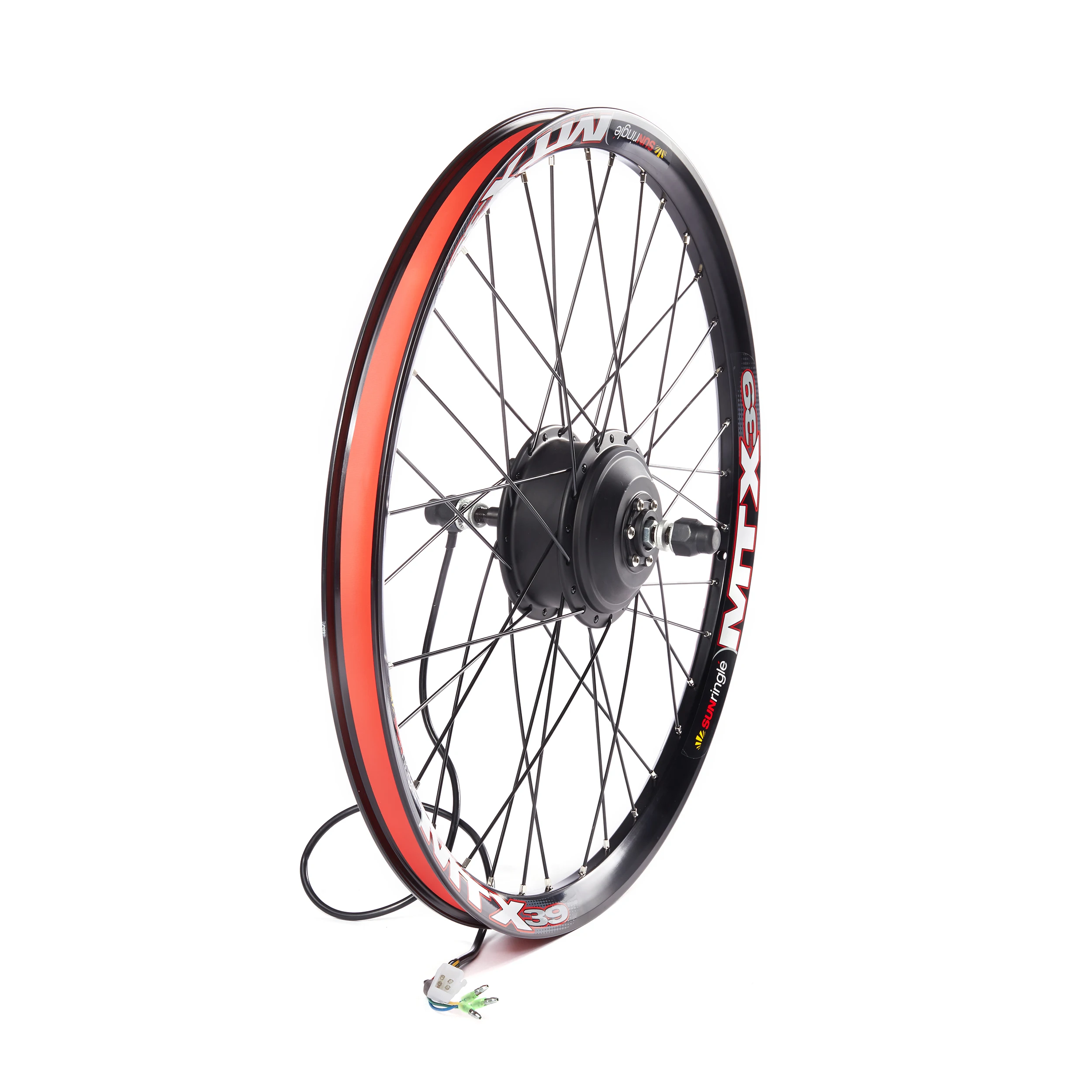 Electric bicycle wheel 36V 250W 350W 500W 48V  1000W 1500W 24 26 27.5 28 29inch 700C SUN RINGLE MTX EBike Front Rear Motor Wheel