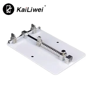 Kailiwei إصلاح الهاتف المحمول العالمي مجلس قوس لحام ثابت PCB دعم منصة تركيبات TE-07
