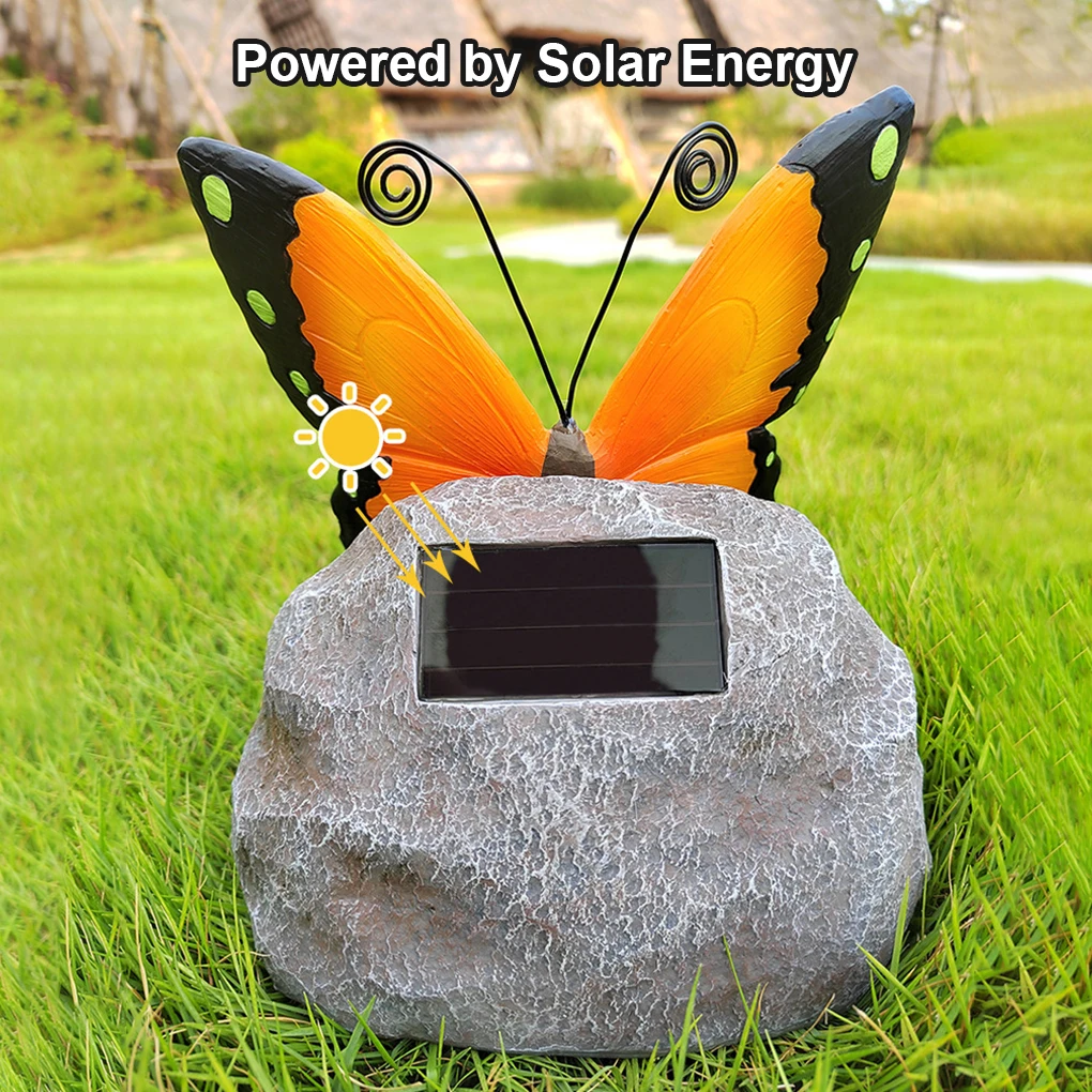 Solar Power Lights Ornament Animal Indoor Outdoor Home Garden Lawn Patio Porch Tree Decoration Figurine Statue