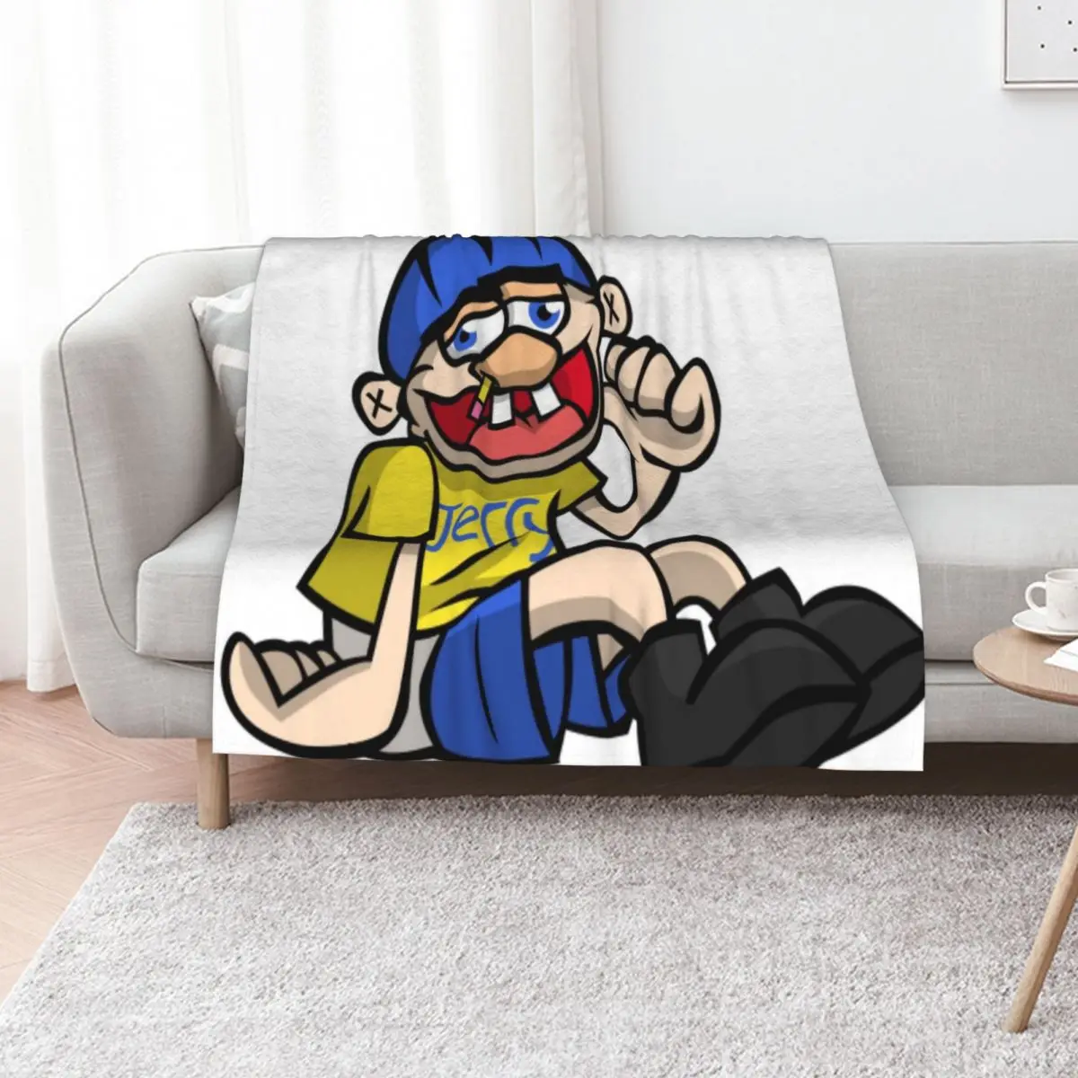 

SML Jeffy Throw Blanket Fashion Sofas heavy to sleep Polar Winter beds Blankets