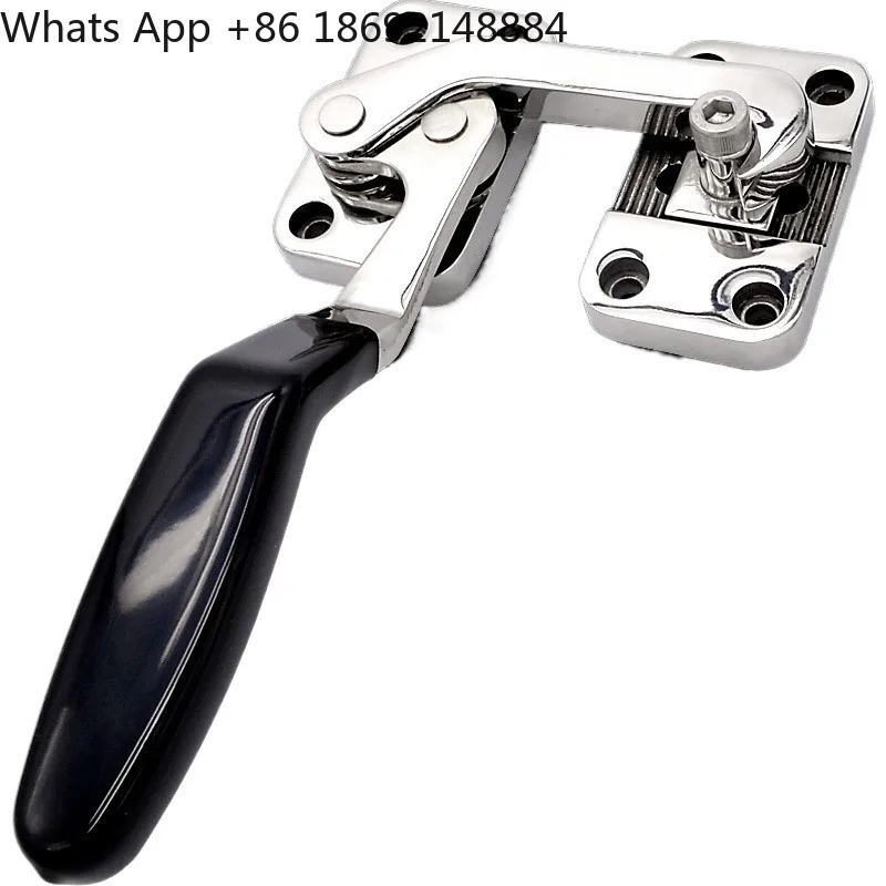 

Industrial machinery door lock, stainless steel handle lock, left/right side with strong pressing handle