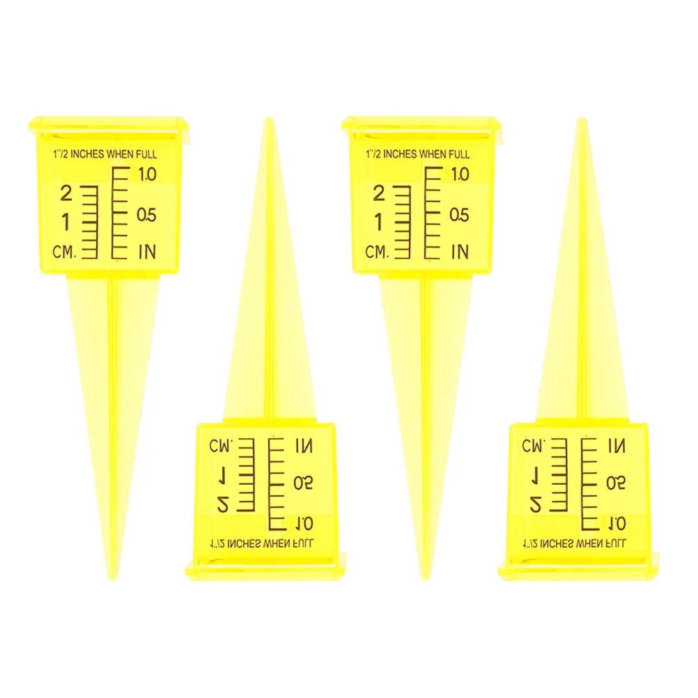 

Rain Gauge Gauges for Yard Lawn Garden Meter Outdoor Water Measuring Tool Accurate