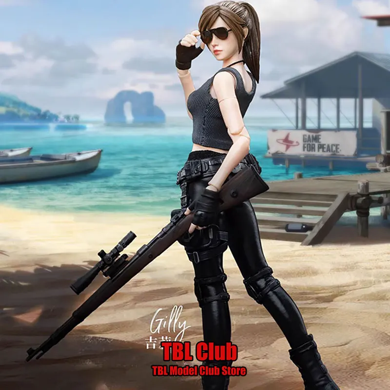 

In Stock Original JOYTOY LEVEL9 1/12 Scale Female Soldier GAME FOR PEACE Series Gilly Full Set 6inch Action Figure Doll