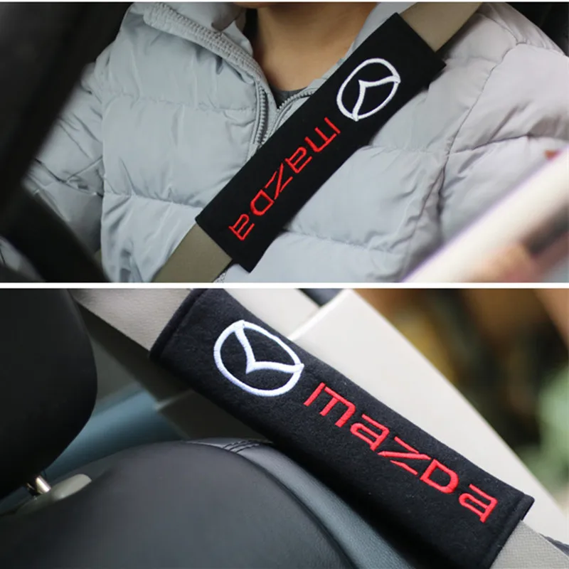 코튼 플란넬 케이스, 자동차 스타일링 배지 액세서리, Mazda 2 Mazda 3 MS, Mazda 6 CX-5 CX5