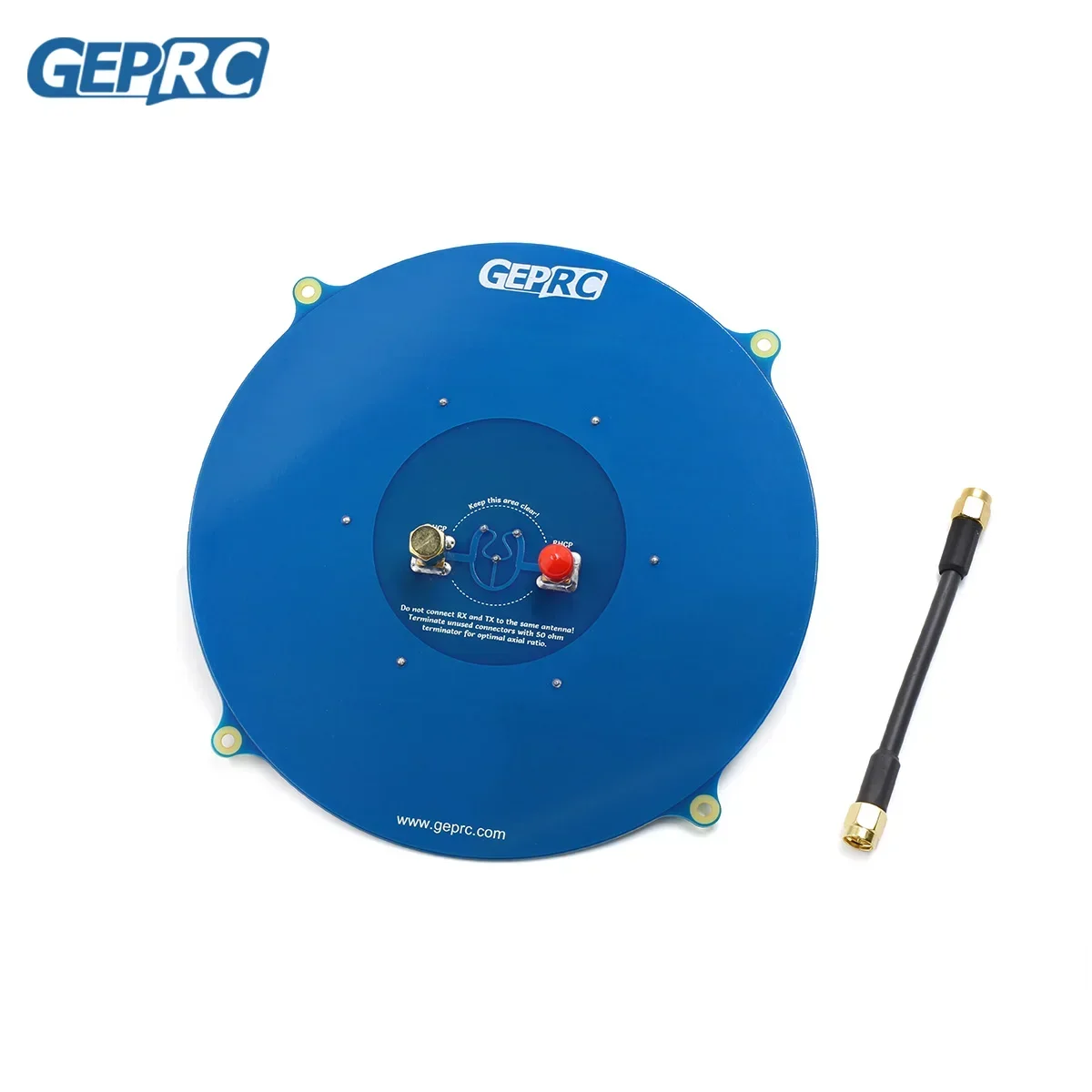 GEPRC Triple Feed Array 5.8G 14DBI Circular Polarized FPV Antenna Compatible RHCP LHCP