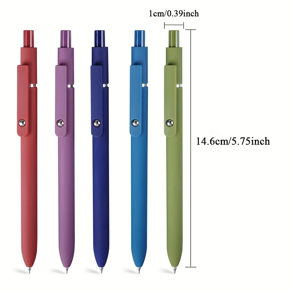 أقلام جل متدرجة الألوان من أورورا 0.7 ملم قلم حبر جل ناعم سريع الجفاف لكتابة طلاب المدارس، أقلام هدايا مكتب الأعمال #4