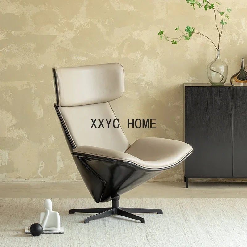 

Nordic Moderne Minimalistische Draaibare Stoel Pu Lederen Frp Office Thuisgebruik