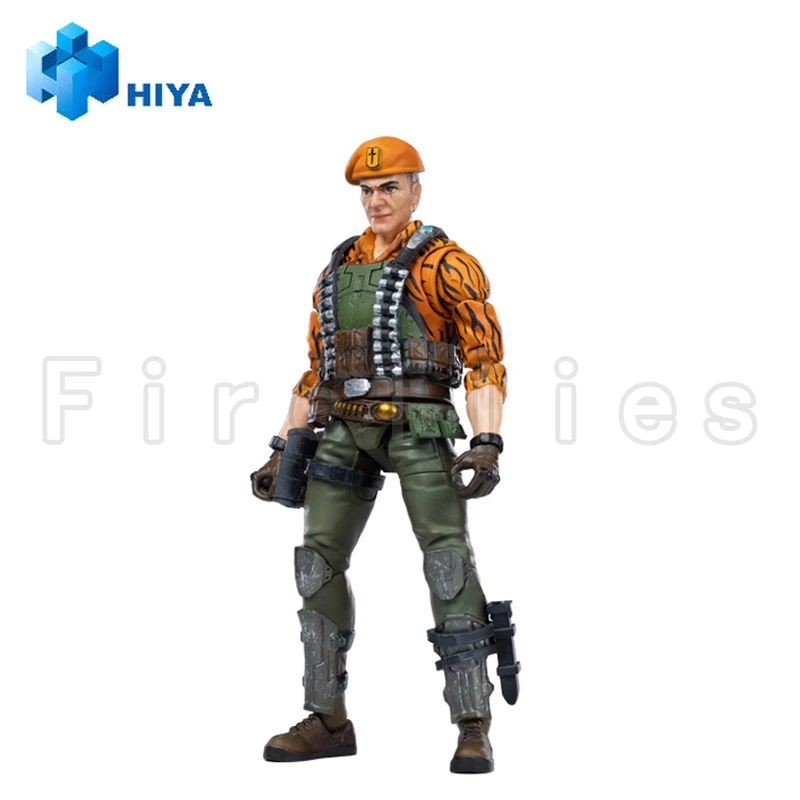 1/18 HIYA Action Figure da 4 pollici Squisita mini serie GIJoe Flint Tiger Force Ver. Giocattolo modello anime