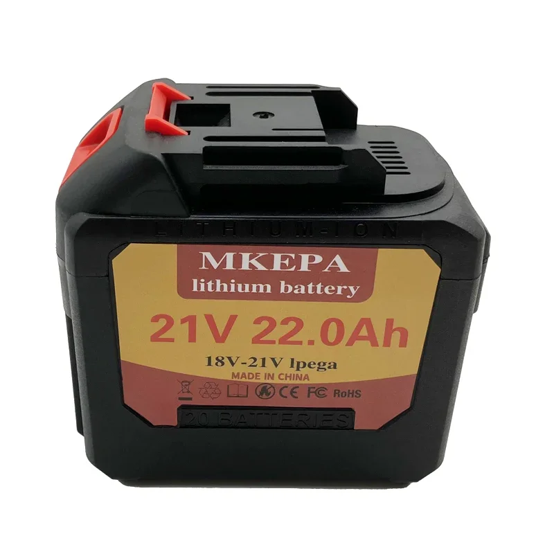 air transport,21V Universal lithium battery for electric tools,for Makita 18V Grinding machine, lawn mower, water guns drill