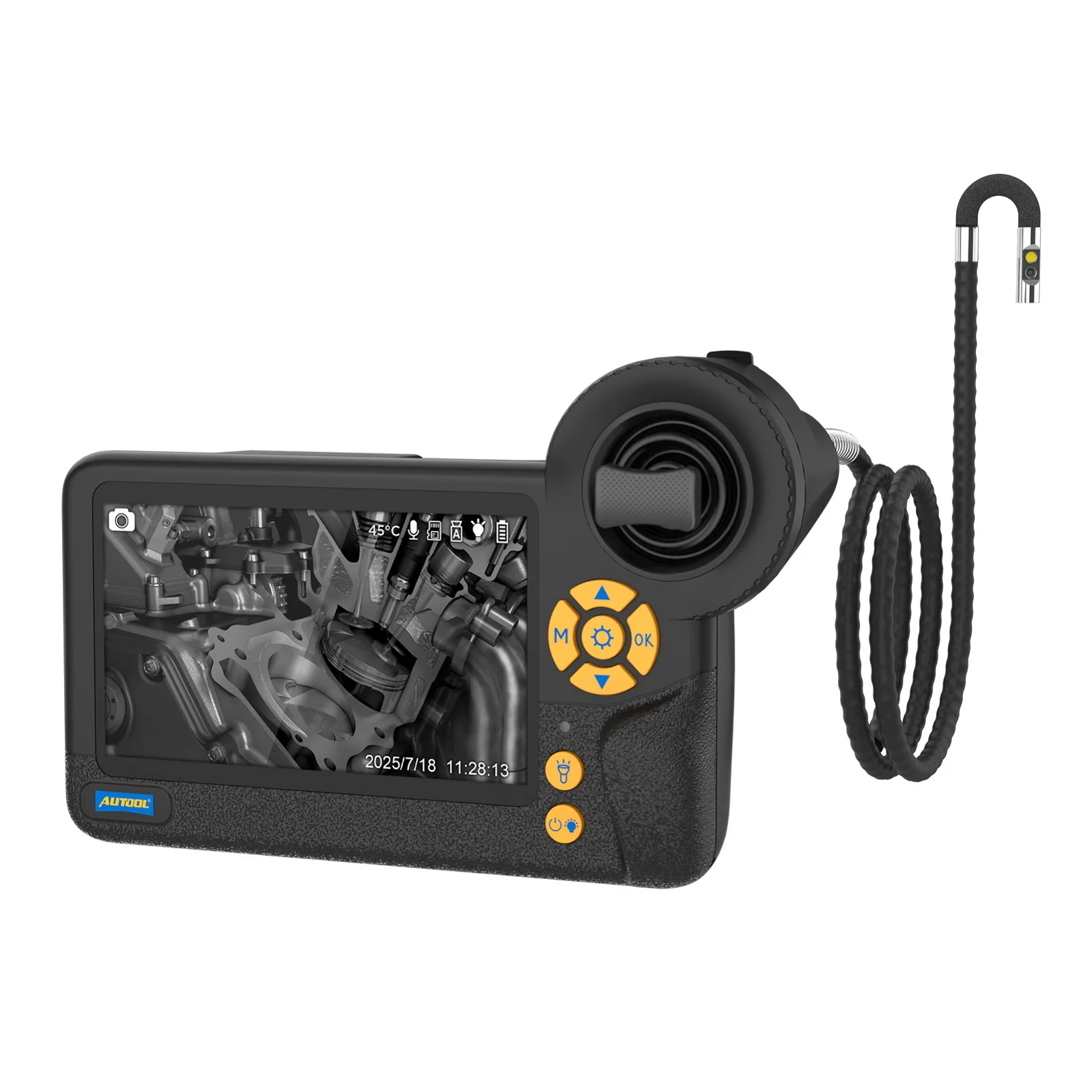 AUTOOL SVB403 2000mah 4.3 Inches 6.5mm Ip67 2mp Camera Module Endoscope Manufacturer