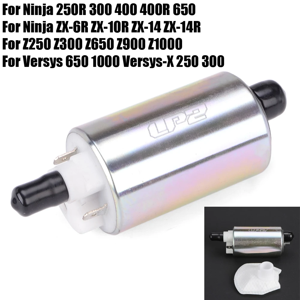 

Fuel Pump For Kawasaki Z650 Z900 Z1000 Z250 Z300 Ninja 650 1000 250R 300 400 400R ZX6R ZX10R ZX14 ZX14R ZZR1400 ABS ER6N ER6F