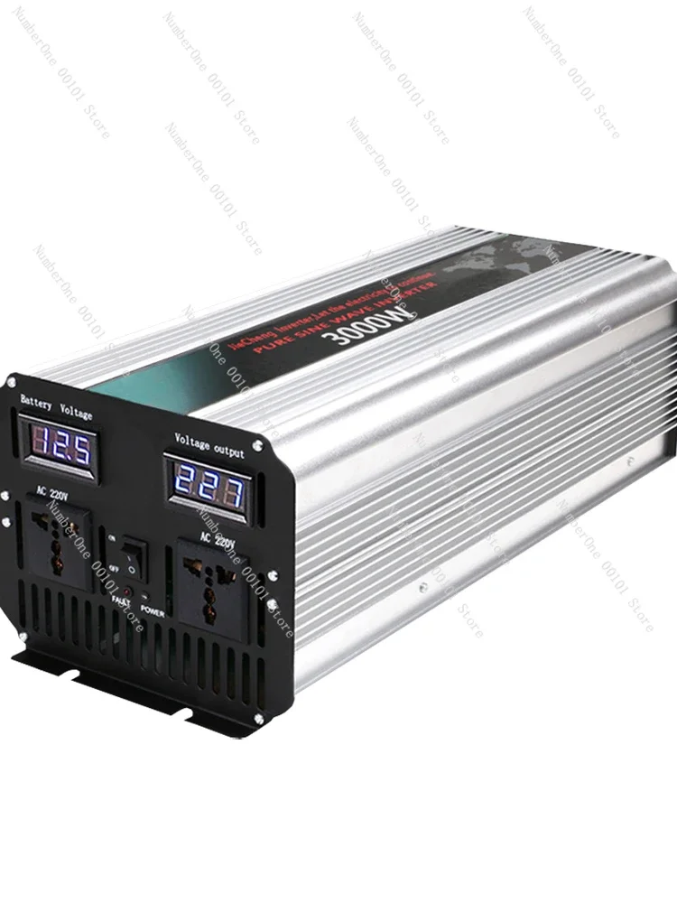 

Pure sine wave inverter 12V24V48V60V to 220v truck car home high power battery converter