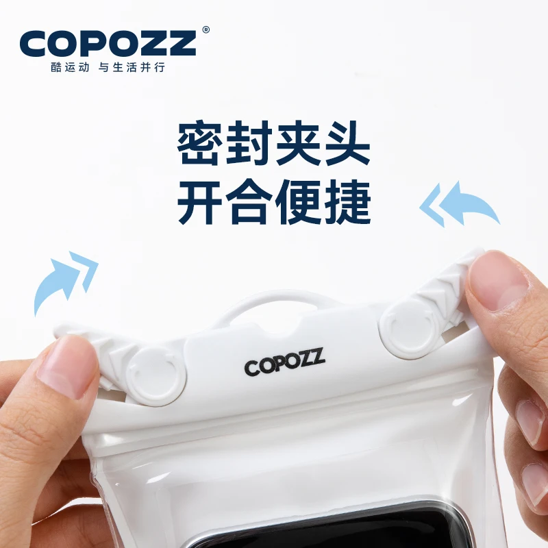 

COPOZZ Skiing&Snowboarding Waterproof Phone Case Cover Touchscreen Swimming Bag for iPhone Xiaomi Samsung Meizu