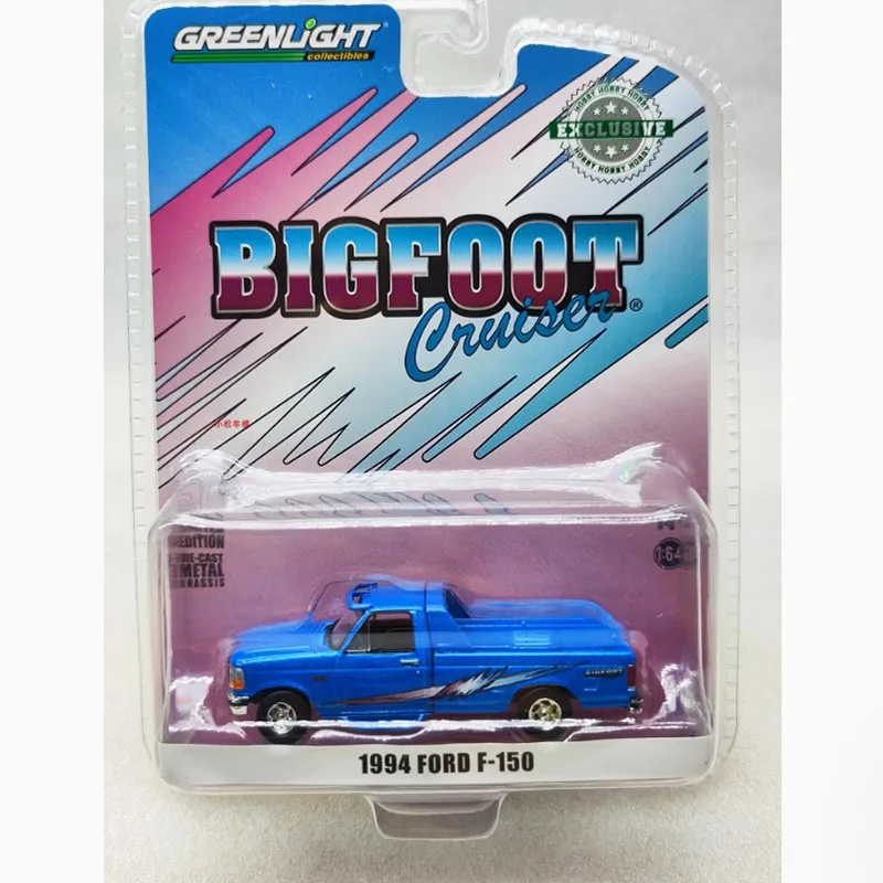 

Greenlight Diecast 1:64 1994 F-150 Pickup Alloy Simulation Car Model Static Collection Decorated Holiday Toy Souvenir Gift