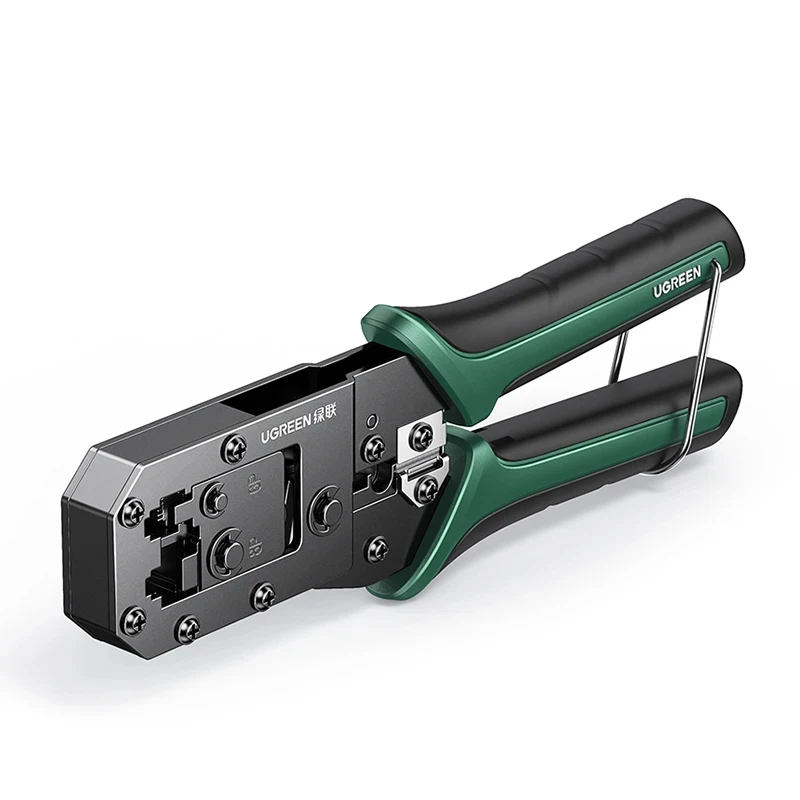 NF-5015C RJ45 Crimping Tool Multifunctional Network Cable Crimper 6P 8P RJ11 RJ45 Crystal Head Pliers Labor Saving Ratche