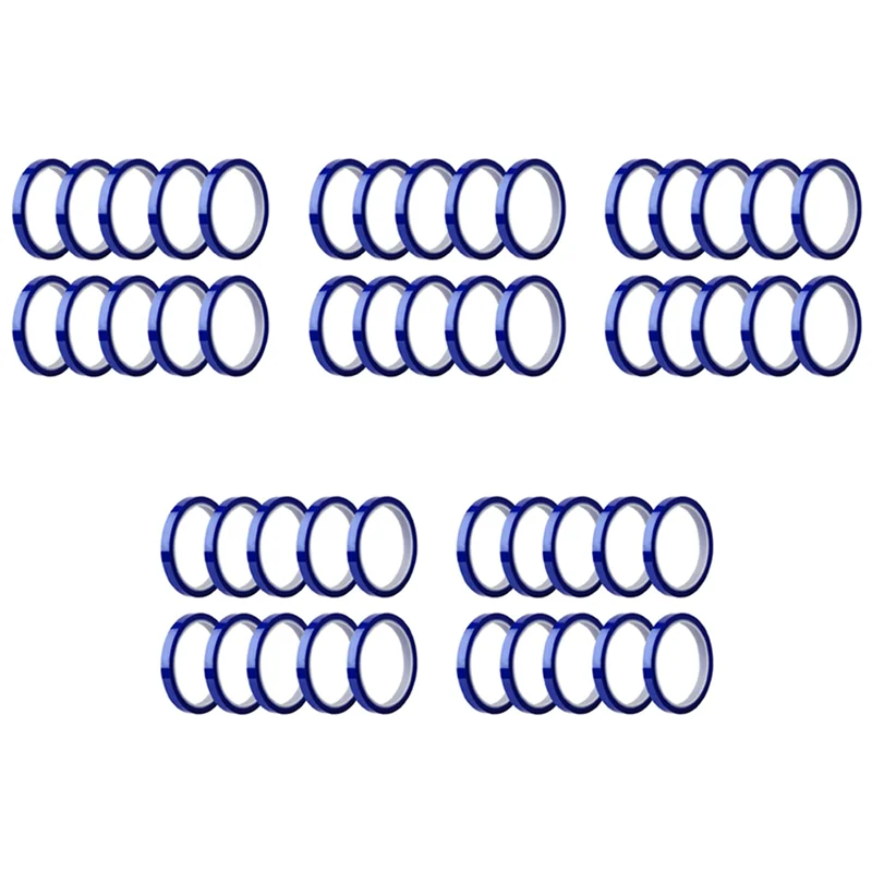 A01F-50 Rolls Heat Tapes Sublimatie Blanks Thermische Tape Geen Residu Tape Tot 260Celsius Voor Warmte Sublimatie Pers