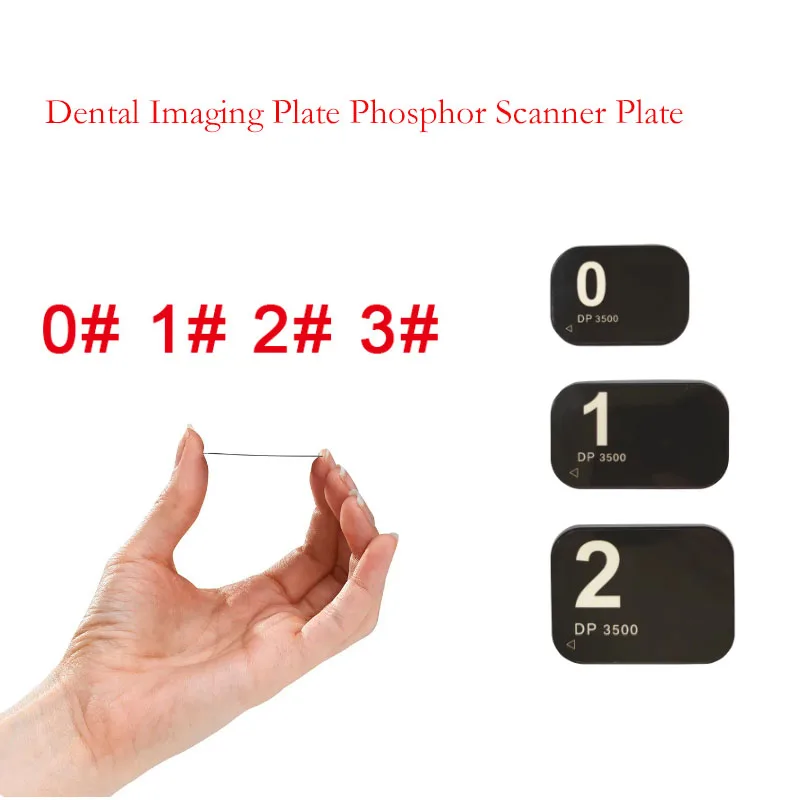 Digital Image Plate Dental X-ray PSP Scanner Plate/X RaySensor Phosphor Plate 0# 1# 2# 3# Imaging Plate With Magnetic & Without