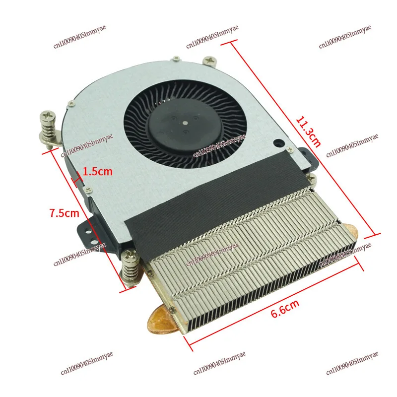 All-in-one pure copper radiator ITX main board desktop ultra-thin