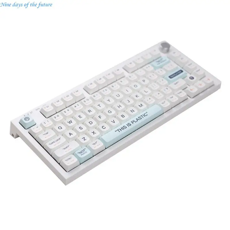 139PCS Keycaps XDA Profile Keycap Set DyeSubbed for Gaming Mechanical Keyboard E65A