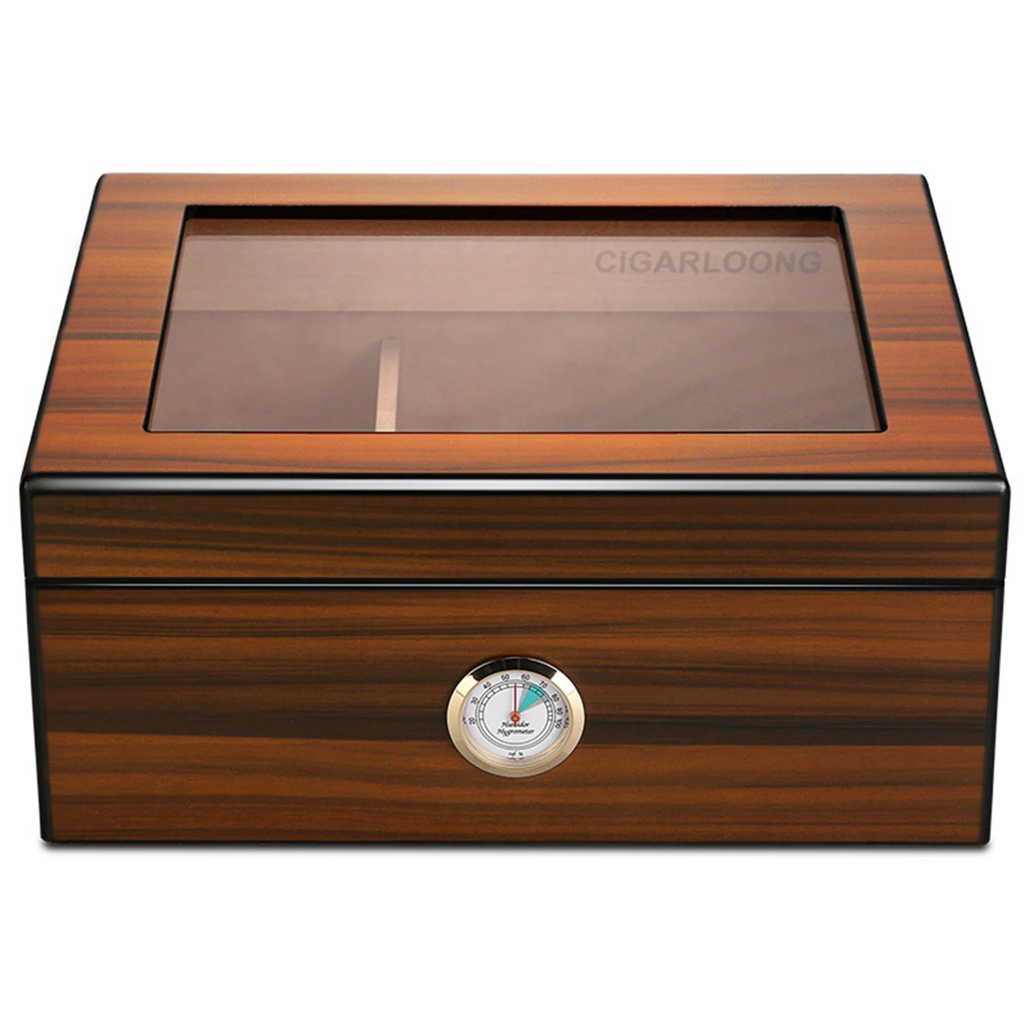 Imagem -06 - Humidor de Armazenamento de Charuto Final Caixa de Charuto Elegante Amante do Charuto Presente Homem Caverna Humidor Acessório de Charuto