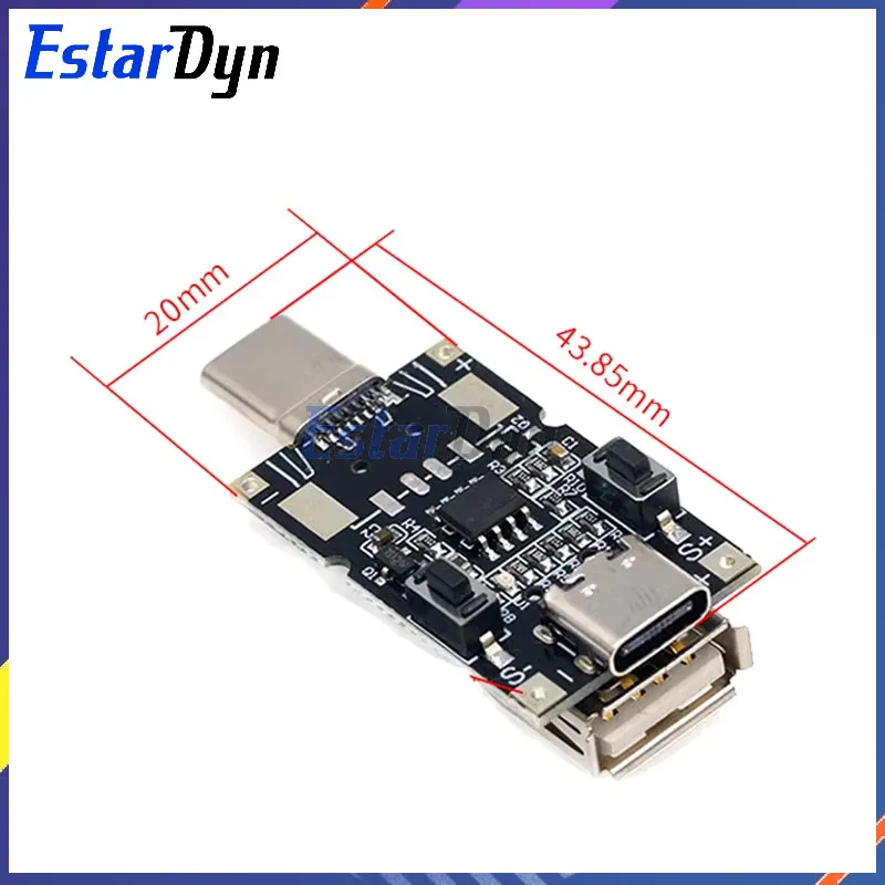 100W 5A USB Type-C QC Decoy Trigger Board 5V 9V 12V 15V 20V Output PD 2.0 3.0 Trigger Adapter Cable Connection Polling Detector