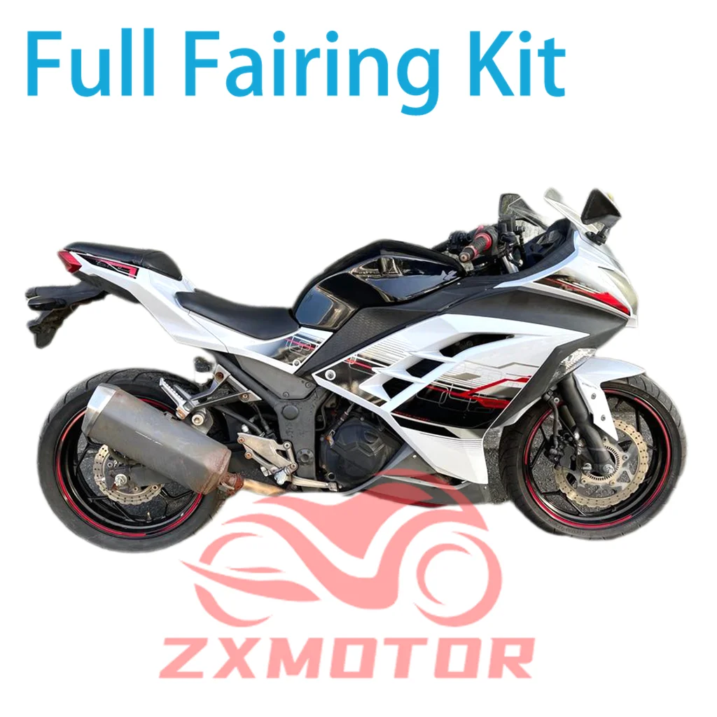 Fairings Motorcycle Ninja300 2013-2017 ABS Plastic Aftermarket Prime Sportbike Fairing Kit for Kawasaki EX300 13 14 15 16 17 New