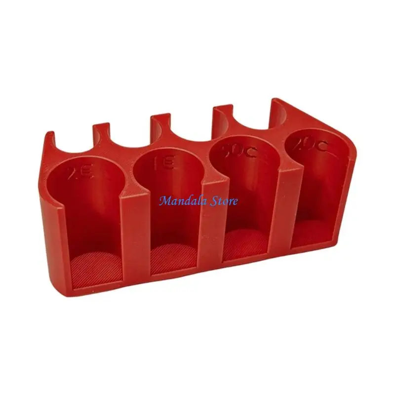 U2JC PETG Coin Holder with 8 Separate Slots Storage Box for Different Currency Types