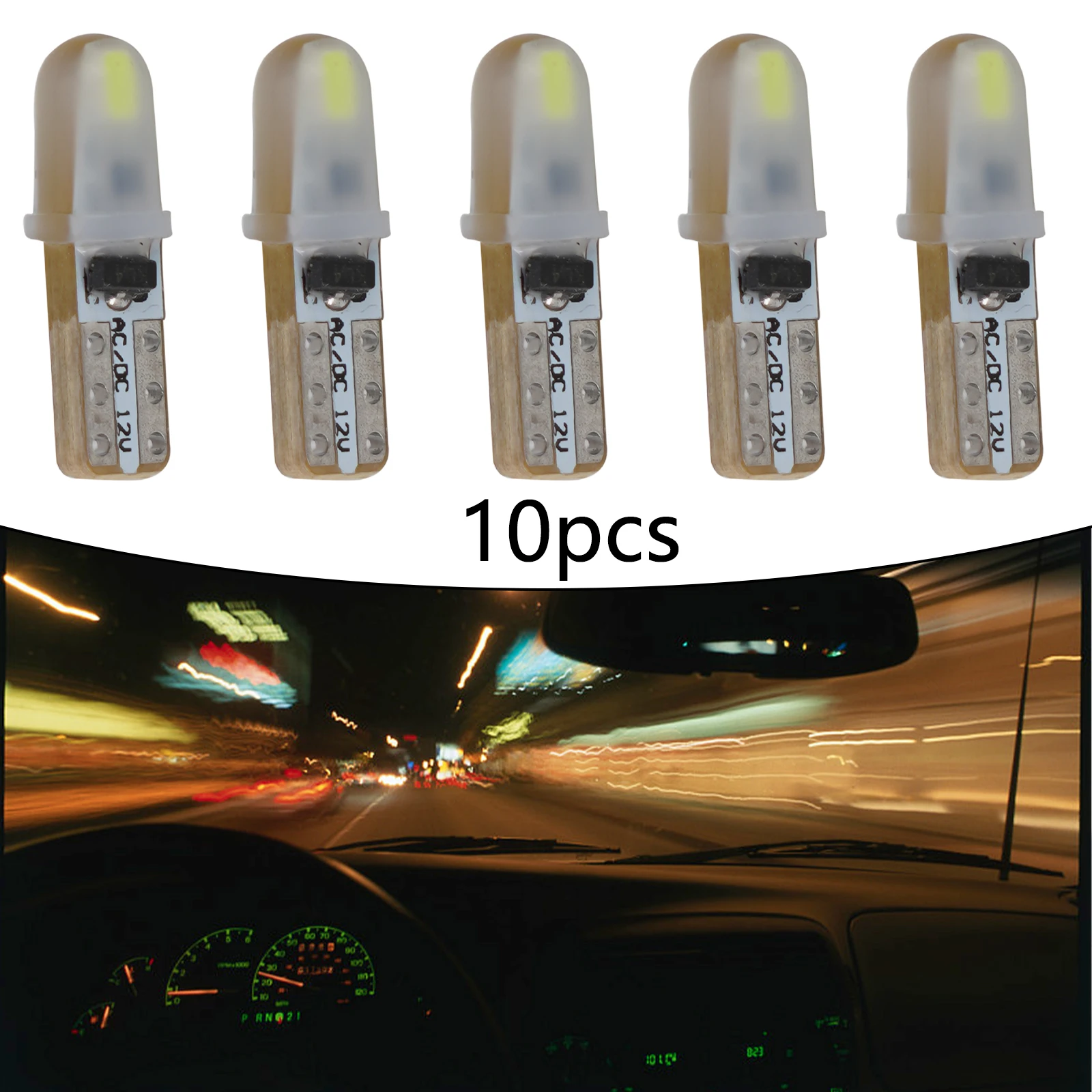Speedometer Lighting LED Lights 10PCS 10x Accessories Anti Corrosion DC 12V Easy To Use Kit PCB Universal Durable