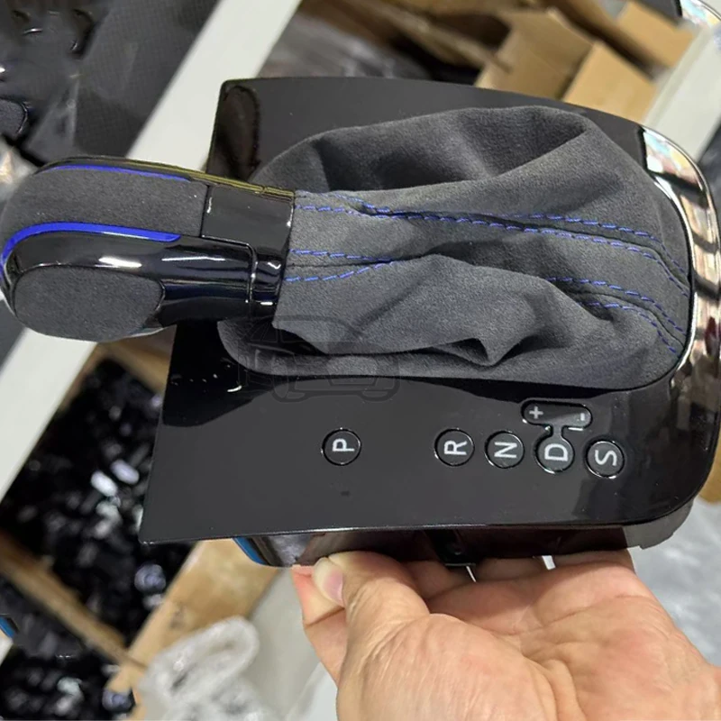 MK6 폭스바겐 골프 6 GTI DSG 변속기 노브에 적합, 새 정품 변속 레버 핸드볼(먼지 커버 포함)