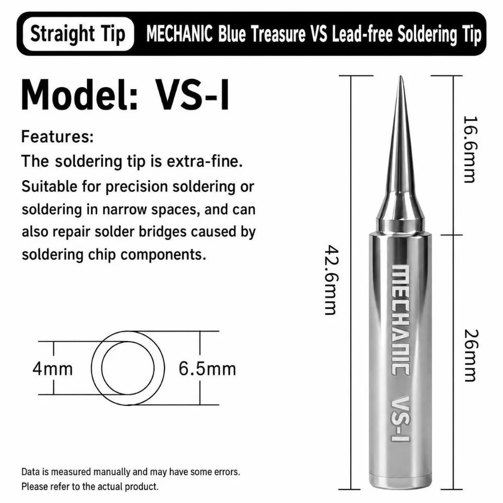 Oxygen-free Copper 936 900M Welding Tips Lead Free Durable Soldering Iron Head Solder Head 936 937 Soldering Stations