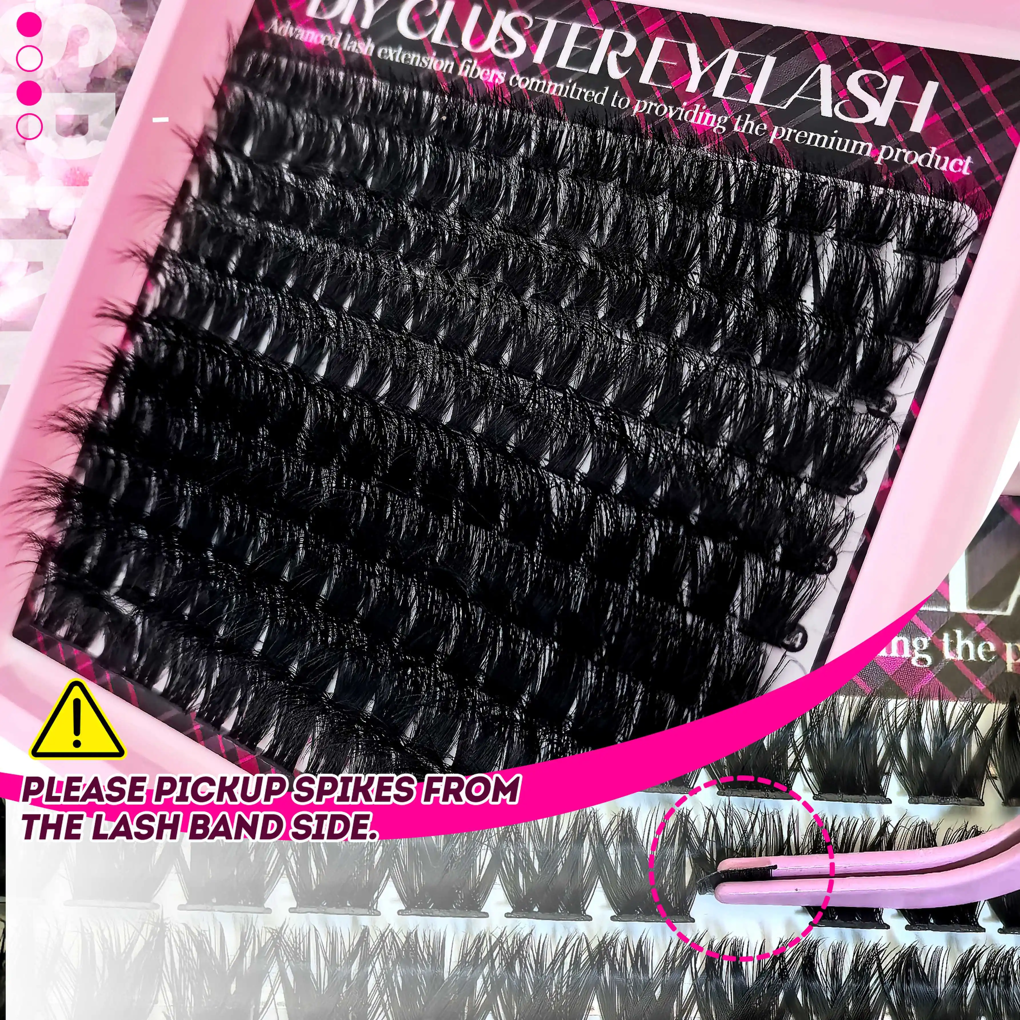 Kit de faux cils ultra denses 150 pièces 130P |   Pas de fous ressemblent un incontournable pour un maquillage épais |   Moelleux volumineux longue durée