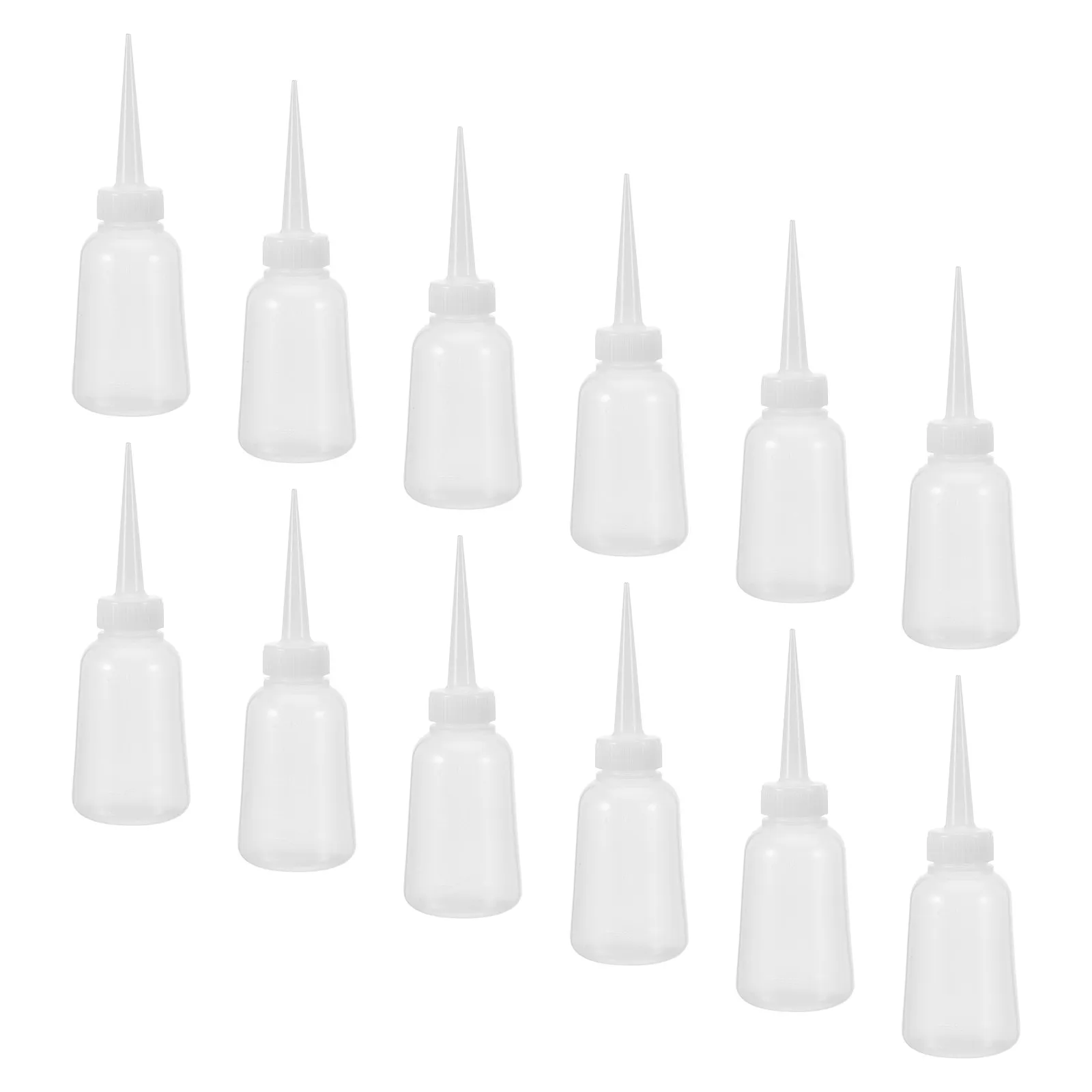 

12Pcs Precision Needle Tip Glue Bottle 150Ml Fine Point Applicator for DIY Painting Solvent Dispensing