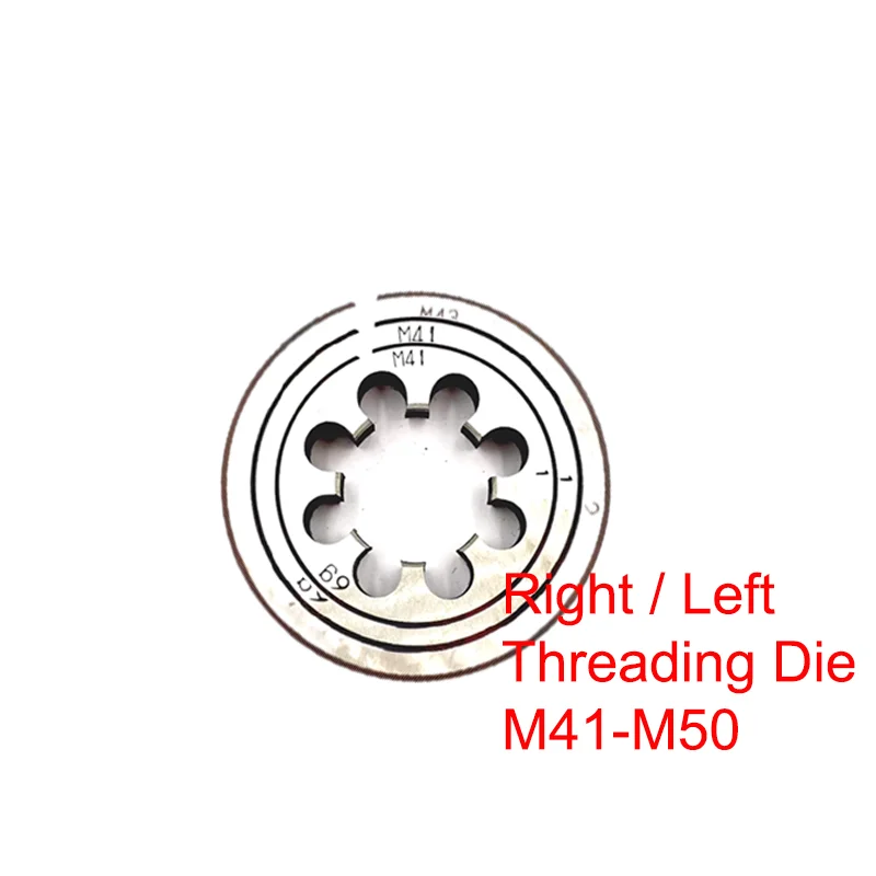 

YRFL Thread Die Right Left Hand Metric Round Die HSS Threading Die Metal Cutting Tools M41 M43 M44 M46 M47 M48 M49 M51