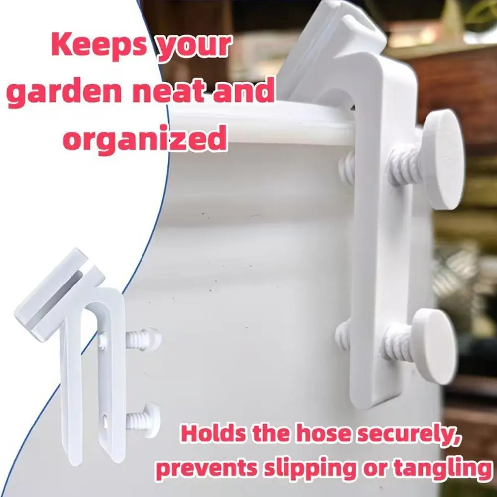 Adjustable Plastic Water Pipe Clamp Curved Design Easy Install Mounting Clip Multifunctional Heavy Duty Hose Holder 2026 New