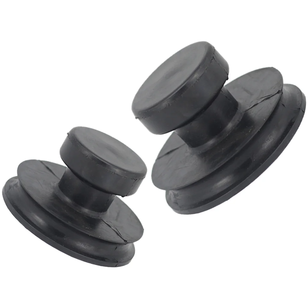 

2 Pcs Nepali Singing Bowl Rubber Lifter Sound Handles Accessories Suction Cups Sucker Tool