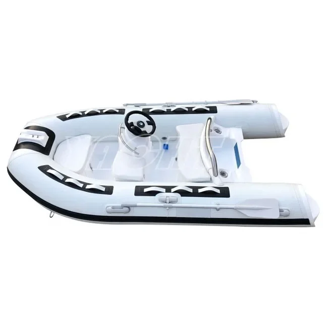 3 Person 3m White Inflatable RIB Tender Boat Rigid Inflatable Boat China