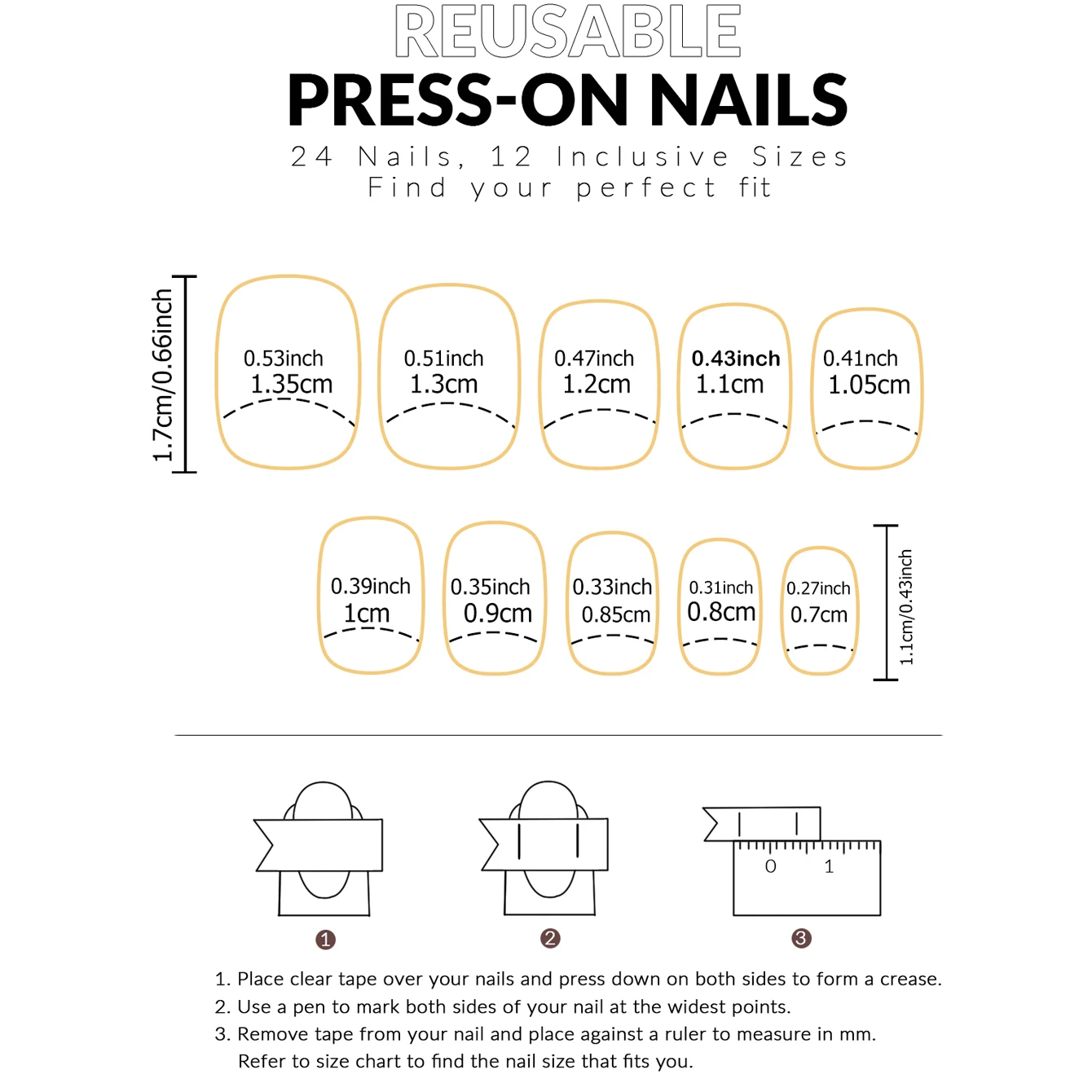 144 قطعة/صندوق أظافر مدببة فرنسية بيضاء، مكبس أظافر صناعي قصير مربع، مكبس أظافر وردي عاري من الأكريليك، مناسب للنساء