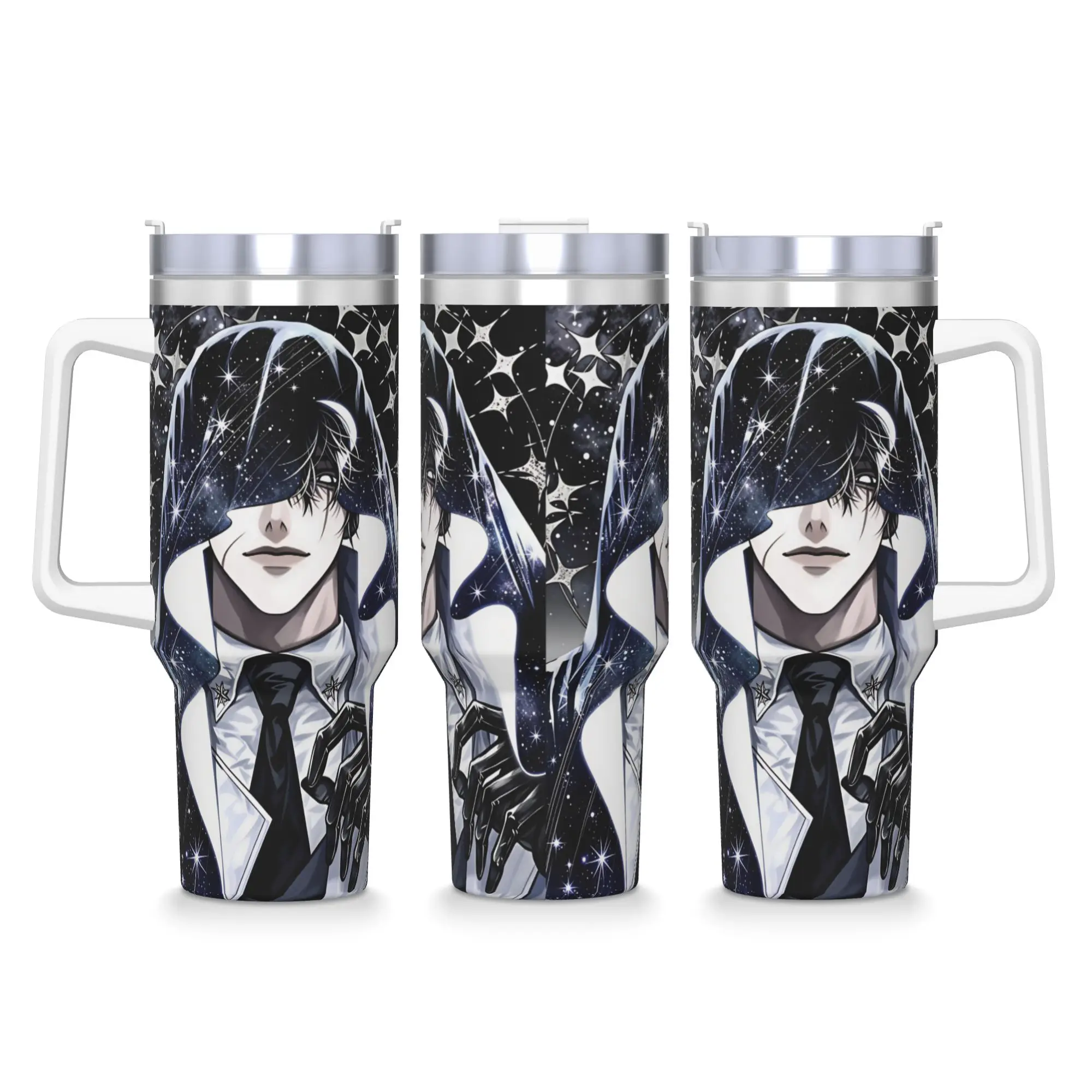 Stainless Steel Tumbler Omniscient Readers Viewpoint Car Mug With Straws  Travel Cold and Hot Water Bottle Leakproof Thermal Mug