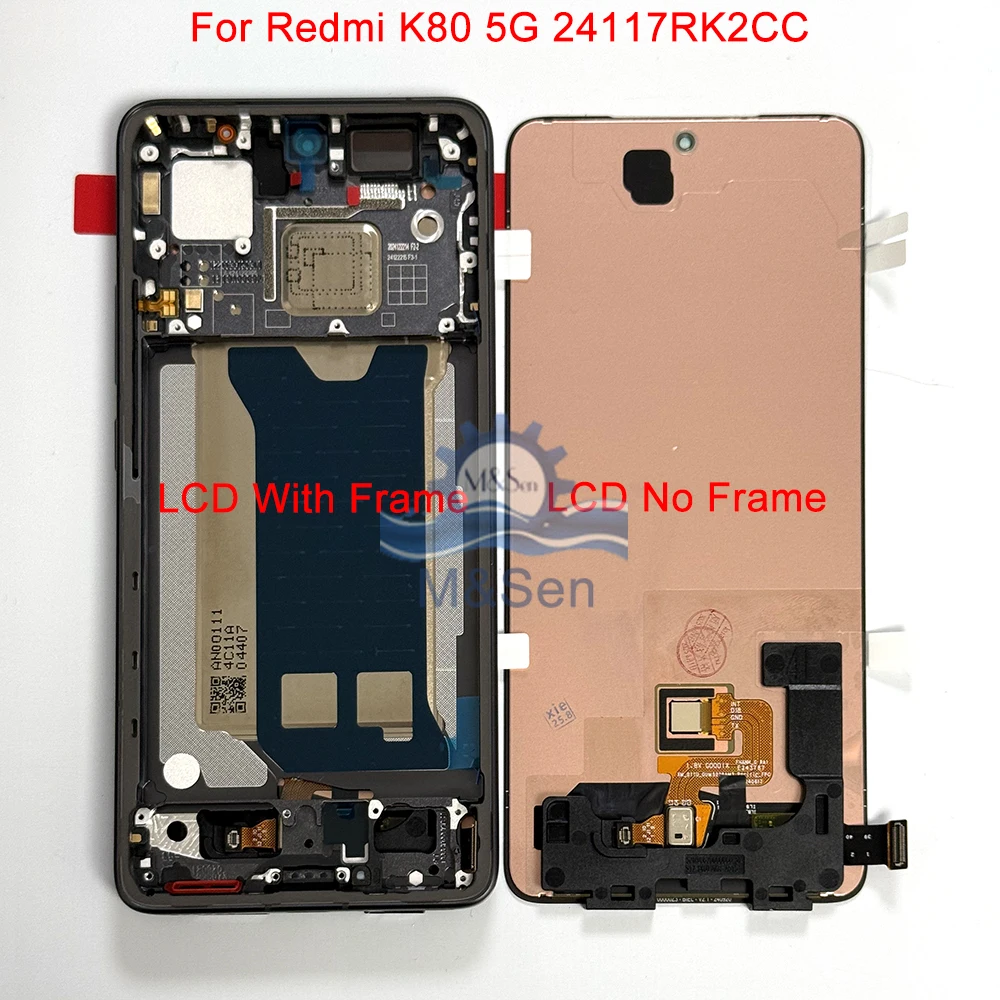 original-for-xiaomi-redmi-k80-5g-24117rk2cc-lcd-display-frame-k80-ultra-extreme-5g-screen-for-redmi-k80-pro-5g-24122rkc7c-lcd