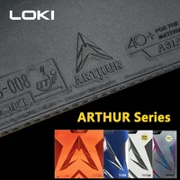 LOKI ARTHUR-Goma adhesiva para tenis de mesa, goma de Ping Pong con esponja dura para pastel, Original, Europa/Asia, China