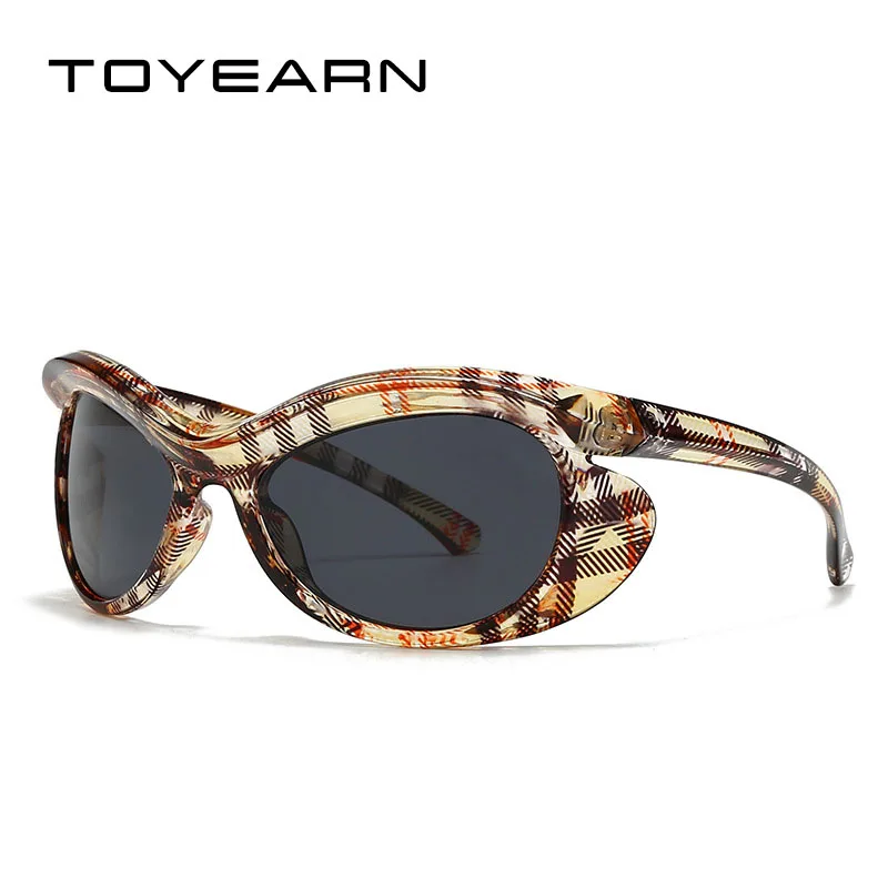 y2k Vintage Owl Heterotypic Sunglasses Women For Men 2025 Sun Glasses Punk Popular Luxury Brand Designer Big Frame Eyewear UV400