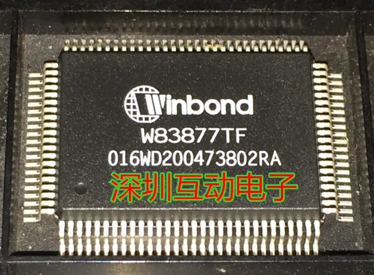 Free shipping   W83877TF WINBOND QFP100  ,    10PCS