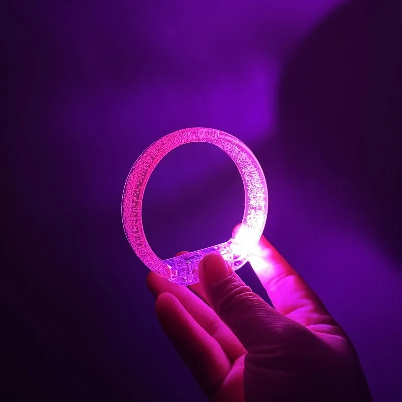 5/10pcs Gathering queue luminous glow bangle bracelet LED flash bracelet concert fluorescent bracelet party event cheer gift