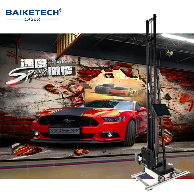 Dual-Printhead Water-Based Wall Printer – Eco-Friendly Ink, High Speed, Sharp Details, Low Maintenance, Perfect for Walls & Dive
