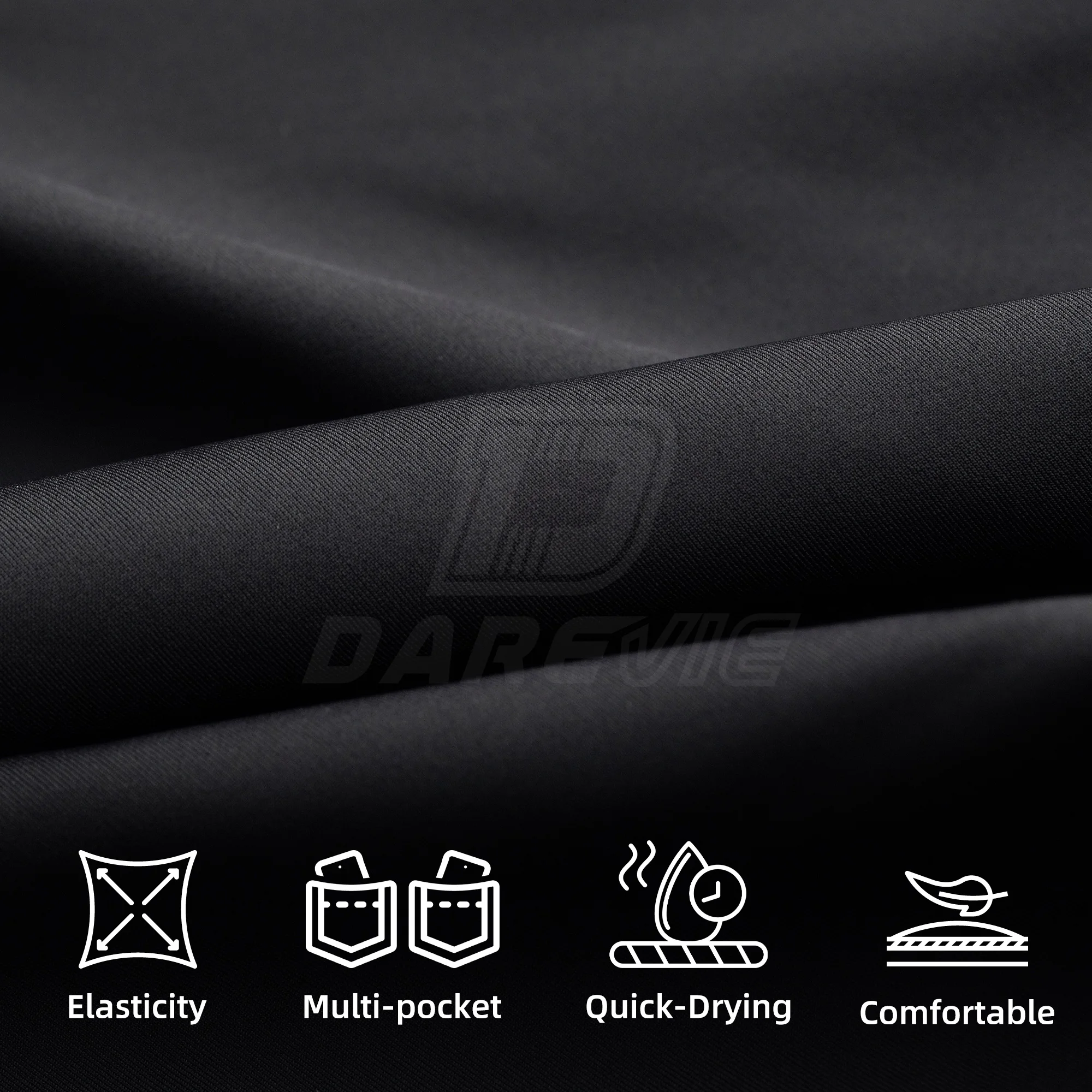 DAREVIE Cycling Shorts with Pockets Training Level 2025 New Men's Cycling Shorts 5CM Leg Gripper Non-Slip Cycling Shorts Men