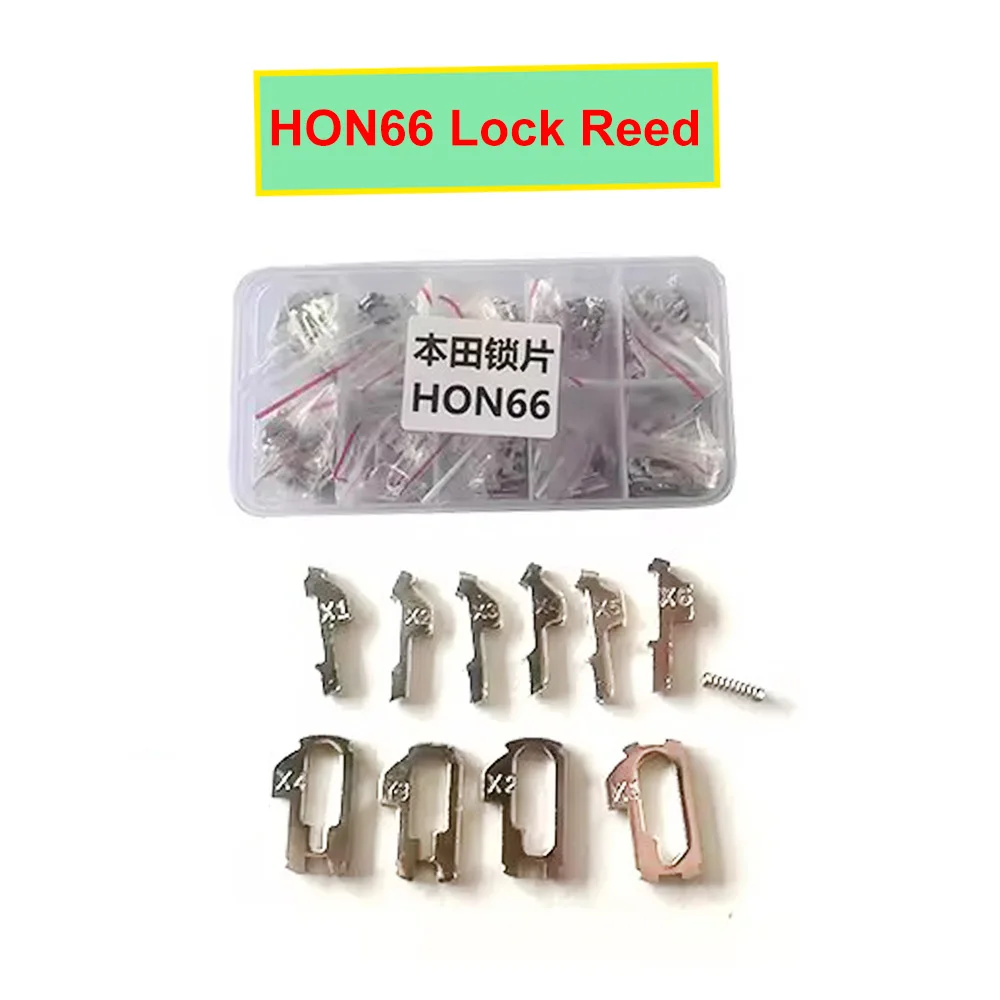 For Honda Auto Lock Repair Accesories locksmith Tool Car Lock Reed HON66 Brass Material Lock Plate 340pcs/lot