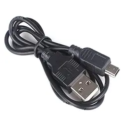 Kable danych USB 2.0 do MINI 5Pin męska wtyczka miedziane przewód ładujący głośniki PSP kamerka do laptopa akcesoria do telefonu komórkowego