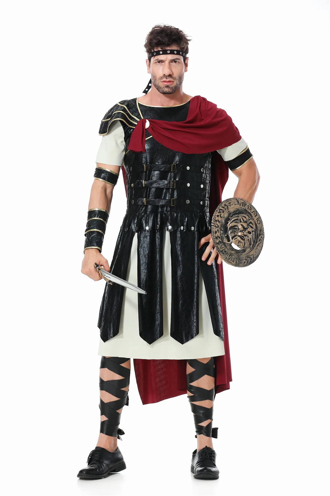 Römische Gladiator Kostüm Erwachsenen spärlichen Krieger Kind Cosplay Kleidung Mädchen Jungen Soldat Halloween Party Krieger Ritter Kostüme