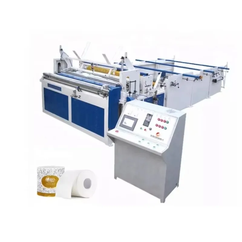 Máquinas para fabricar papel higiénico de pulpa de bambú baratas Máquina para fabricar papel higiénico de 4 capas en Sudáfrica