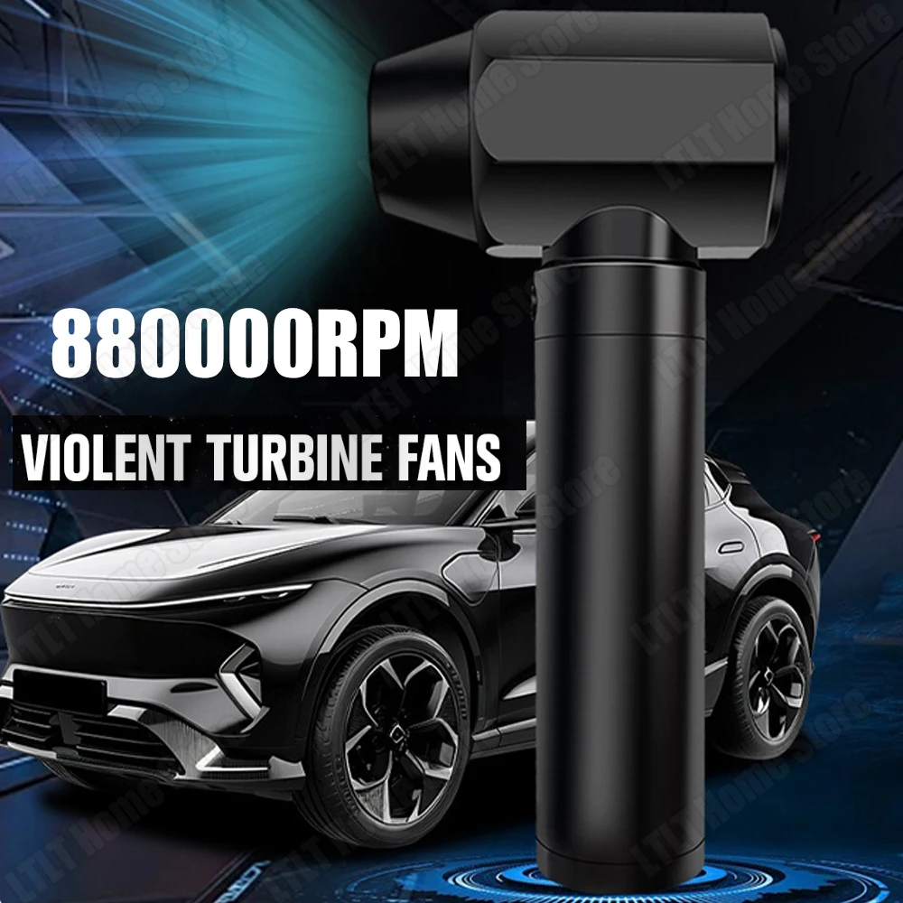 

High Speed 880000RPM Turbo Fan 52MM Motor strong wind lectric Air Blower Turbo Jet Fan Brushless Motor High-Speed Turbo Violent